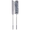 Pamatuf telescopic cu microfibra 2 capete Gri