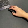 Mouse wireless, lumini RGB, ultra-subtire, Negru