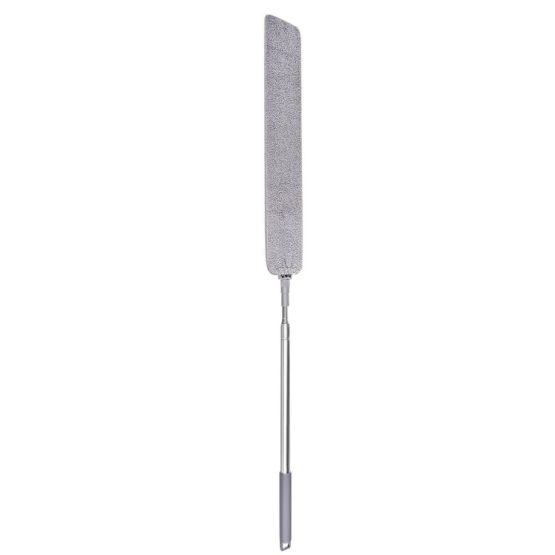 Pamatuf telescopic cu microfibra 2 capete Gri