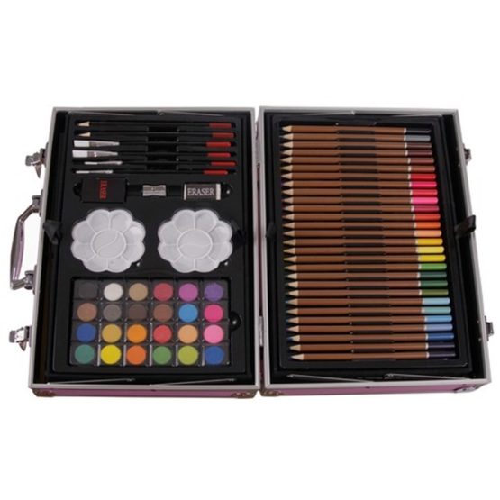 Set complet desen si pictura 145 piese MulticolorSet complet desen si pictura 145 piese Multicolor Set complet desen si pictura 145 piese Multicolor