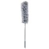 Pamatuf telescopic cu microfibra 2 capete Gri