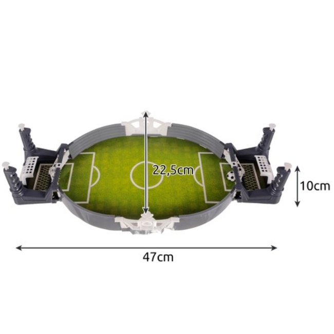 Mini-set fotbal pentru copii, 3 mingi, 2 jucatori