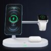 Statie de incarcare wireless universala Alb Statie de incarcare wireless universala Alb
