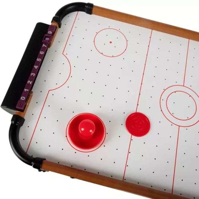 Mini-set de hockey pentru copi 31 x 56 x 9.5 cm Alb