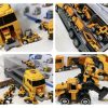 Set camion trailer de jucarie 36 x 15 x 9 cm Galben Set camion trailer de jucarie 36 x 15 x 9 cm Galben