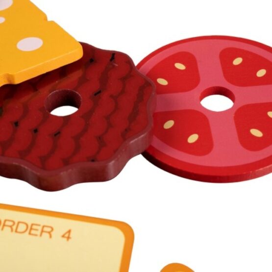 Centru de activitati in forma de hamburger 7 x 9 cm Centru de activitati in forma de hamburger 7 x 9 cm