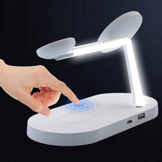 Statie de incarcare wireless universala Alb Statie de incarcare wireless universala Alb