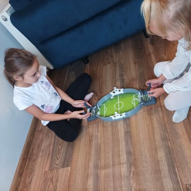 Mini-set fotbal pentru copii, 3 mingi, 2 jucatori