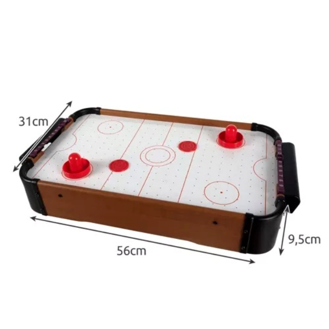 Mini-set de hockey pentru copi 31 x 56 x 9.5 cm Alb