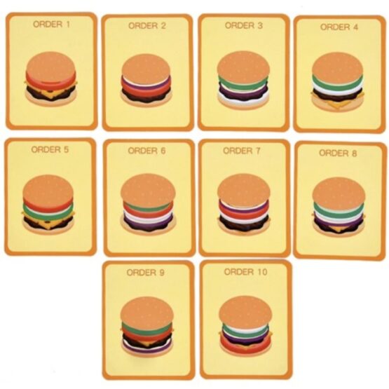 Centru de activitati in forma de hamburger 7 x 9 cm Centru de activitati in forma de hamburger 7 x 9 cm