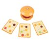 Centru de activitati in forma de hamburger 7 x 9 cm Centru de activitati in forma de hamburger 7 x 9 cm