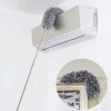 Pamatuf telescopic cu microfibra 2 capete Gri