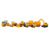 Set camion trailer de jucarie 36 x 15 x 9 cm Galben Set camion trailer de jucarie 36 x 15 x 9 cm Galben