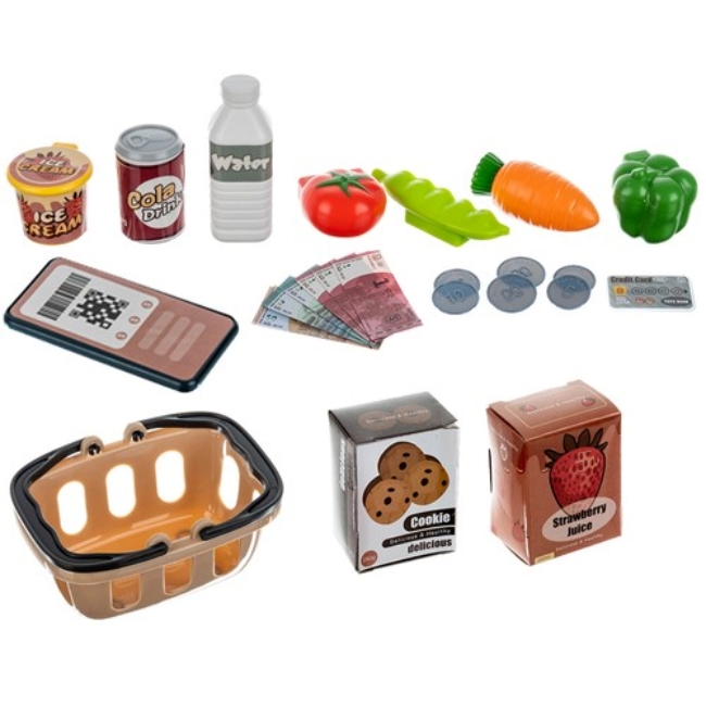 Set casa de marcat interactiva 30 x 10 x 15 cm
