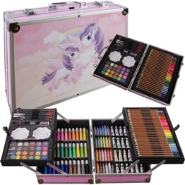 Set complet desen si pictura 145 piese Multicolor Set complet desen si pictura 145 piese Multicolor