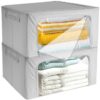 Organizator asternuturi si lenjerie de pat Gri