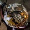 Set decantor pentru whiskey 2 pahare Transparent