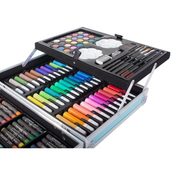 Set desen si pictura 145 piese Albastru - CLASStitude
