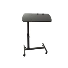 Masuta laptop/tableta cu roti inaltime reglabila Negru Masuta laptop/tableta cu roti inaltime reglabila Negru