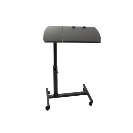Masuta laptop/tableta cu roti inaltime reglabila Negru Masuta laptop/tableta cu roti inaltime reglabila Negru