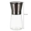 Set 2 rasnite manuale inox sticla 190 ml Argintiu