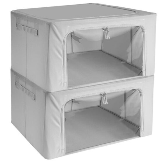 Organizator asternuturi si lenjerie de pat Gri