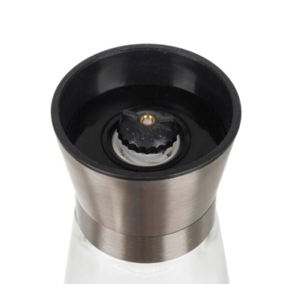 Set 2 rasnite manuale inox sticla 190 ml Argintiu