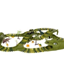Set parc dinozaur 270 de elemente Verde