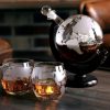 Set decantor pentru whiskey 2 pahare Transparent