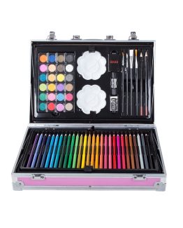 Set desen si pictura 145 piese Roz