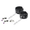 Set 13 jucarii erotice din piele ecologica, Black Set 13 jucarii erotice din piele ecologica, Black