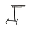 Masuta laptop/tableta cu roti inaltime reglabila Negru Masuta laptop/tableta cu roti inaltime reglabila Negru