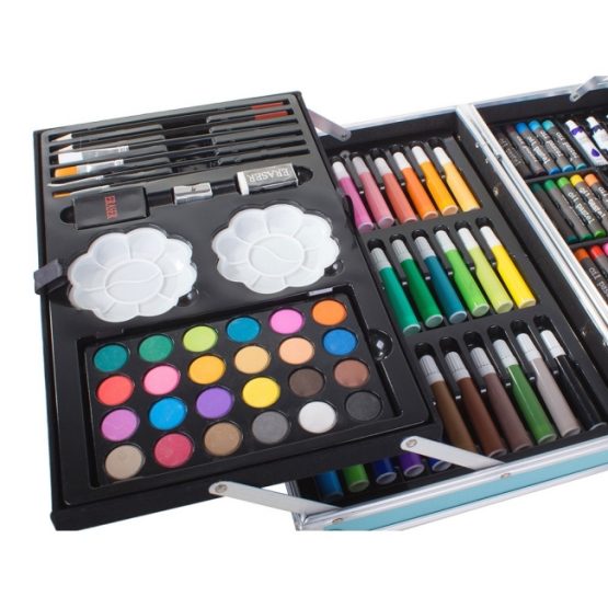 Set desen si pictura 145 piese Albastru