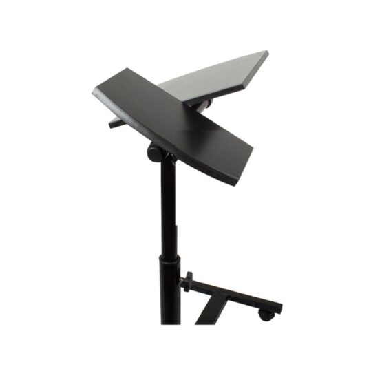 Masuta laptop/tableta cu roti inaltime reglabila NegruMasuta laptop/tableta cu roti inaltime reglabila Negru Masuta laptop/tableta cu roti inaltime reglabila Negru