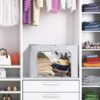 Organizator asternuturi si lenjerie de pat Gri