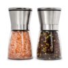 Set 2 rasnite manuale inox sticla 190 ml Argintiu