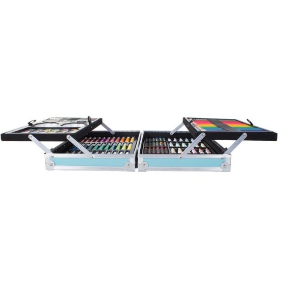 Set desen si pictura 145 piese Albastru