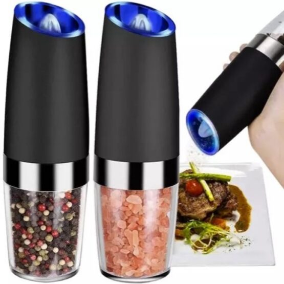 Set 2 rasnite electrice Negru / Transparent