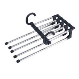 1Umeras organizator pantaloni, Argintiu / Negru Umeras organizator pantaloni, Argintiu / Negru