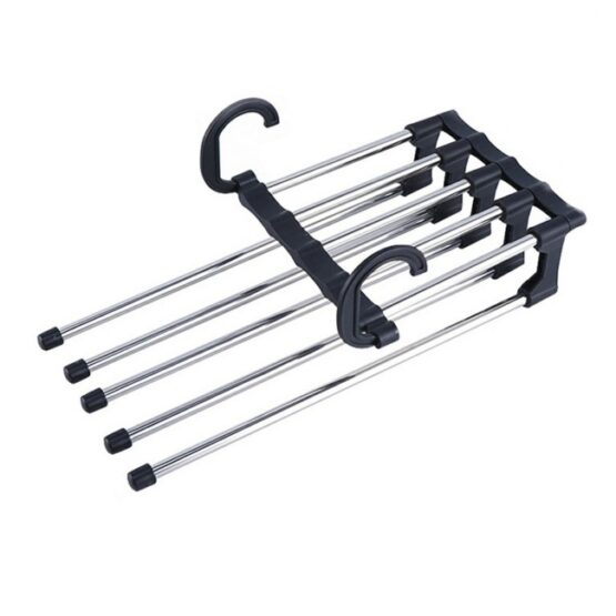 1Umeras organizator pantaloni, Argintiu / Negru Umeras organizator pantaloni, Argintiu / Negru