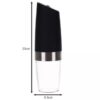 Set 2 rasnite electrice Negru / Transparent