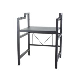 Raft pentru cuptor cu microunde reglabil Negru
