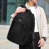 Rucsac sport, 4 buzunare, impermeabil, Negru