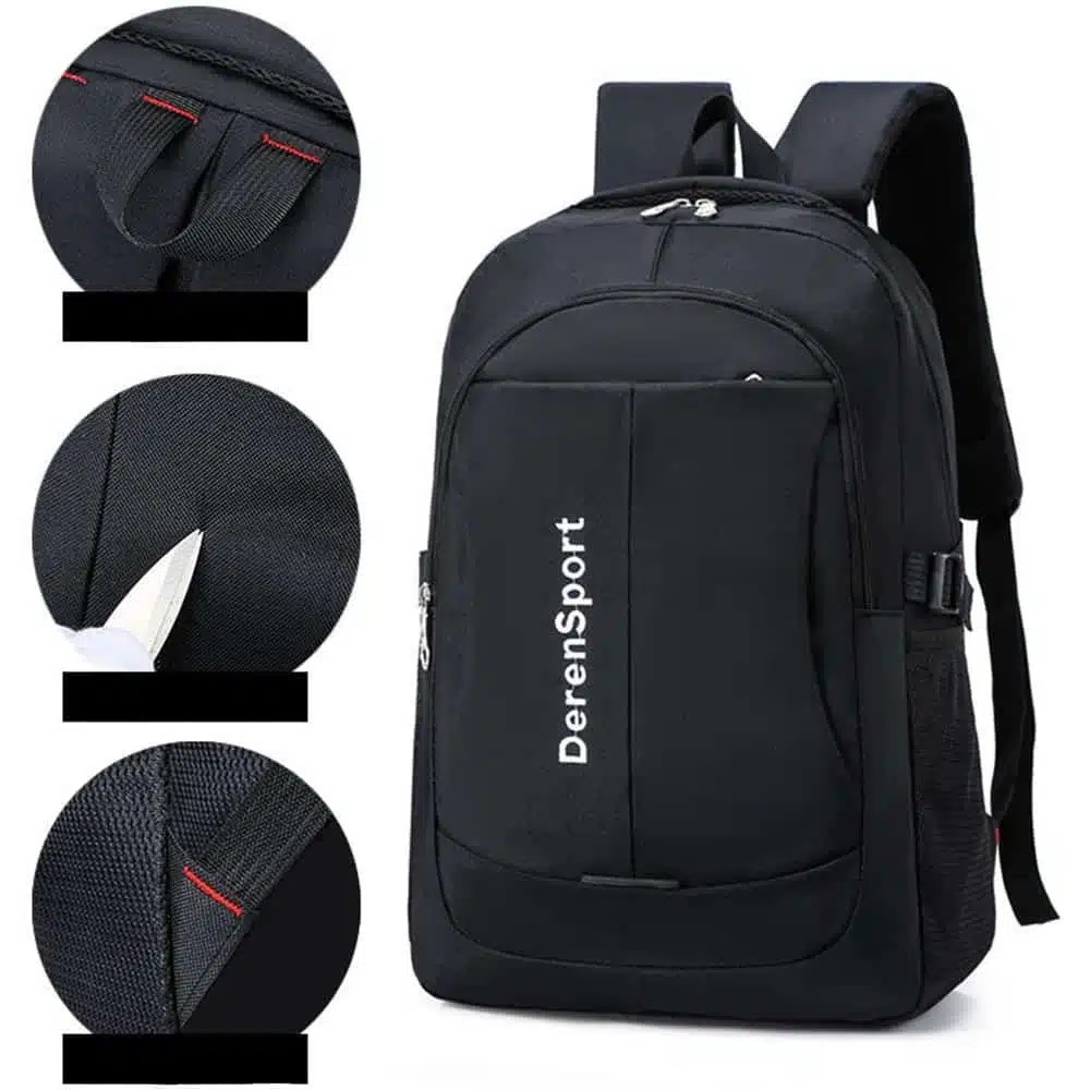 Rucsac sport, impermeabil, 45x30cm, Negru
