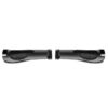 Set 2 mansoane pentru bicicleta, cauciuc, Negru Set 2 mansoane pentru bicicleta, cauciuc, Negru