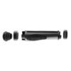 Set 2 mansoane pentru bicicleta, cauciuc, Negru Set 2 mansoane pentru bicicleta, cauciuc, Negru