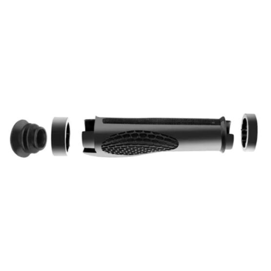 Set 2 mansoane pentru bicicleta, cauciuc, Negru Set 2 mansoane pentru bicicleta, cauciuc, Negru