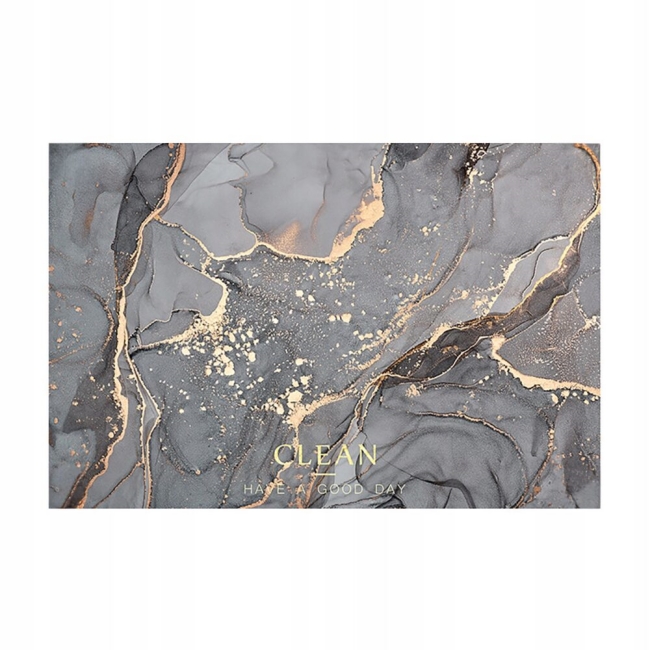 Covoras de baie, design elegant, 80 x 50 cm, Gri