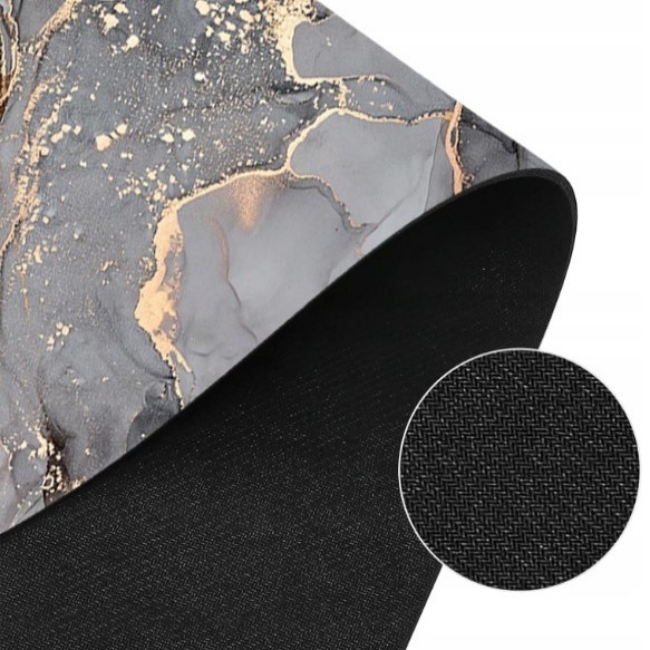 Covoras de baie, design elegant, 80 x 50 cm, Gri