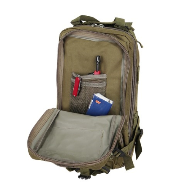 Rucsac militar pentru baieti, 26 l, Verde